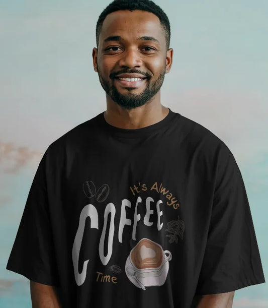 Unisex Oversized T-Shirt Drop Shoulder