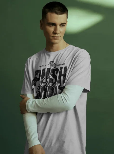 Unisex Oversized T-Shirt Drop Shoulder