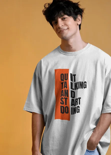 Unisex Oversized T-Shirt Drop Shoulder